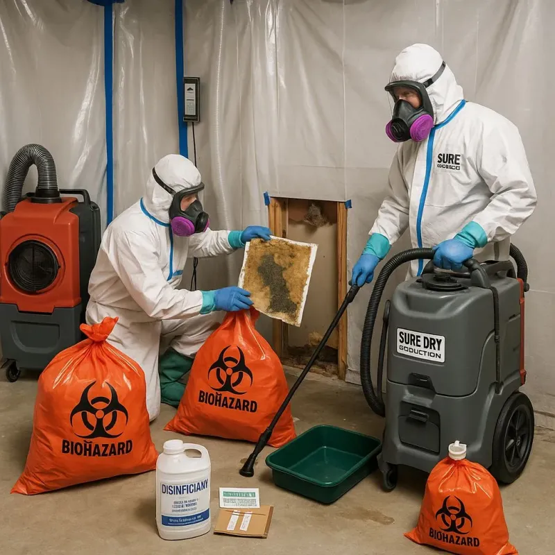 Contaminated Water Handling Protocols process in Minooka, IL